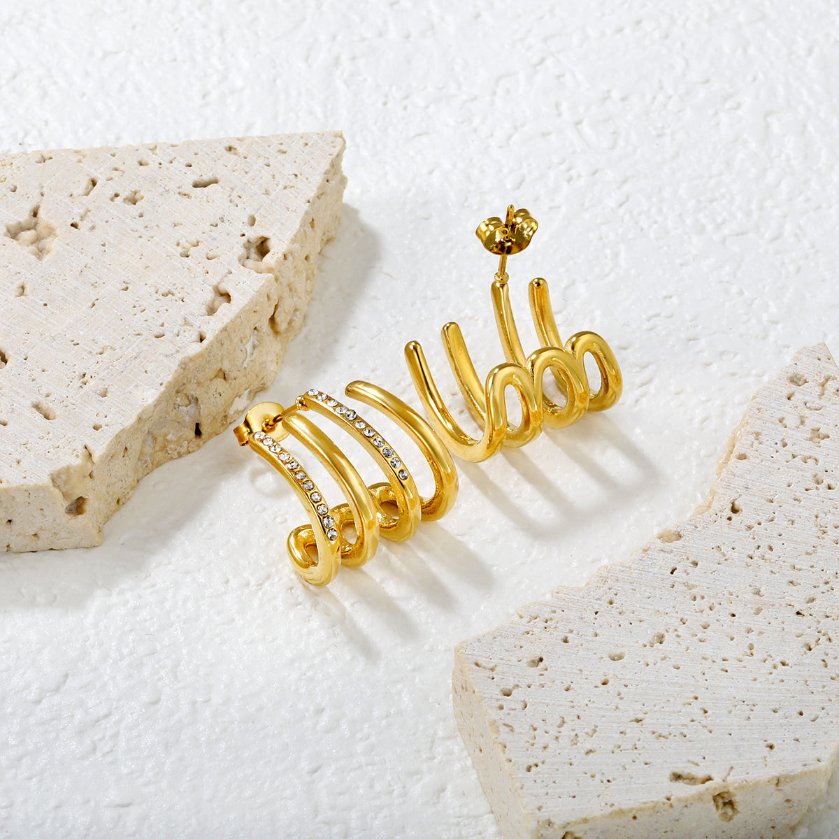 Contour Cascade Hoops