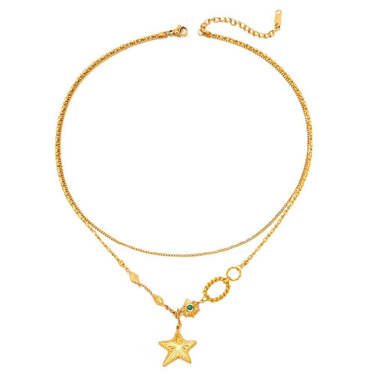 Celestial Charm Layer Necklace