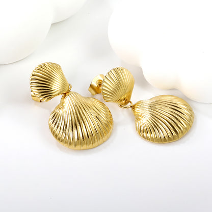 Sunkissed Shell Earrings