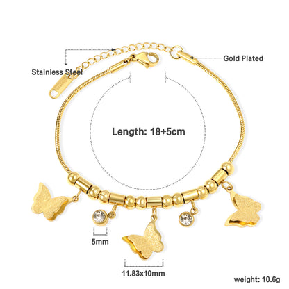 Flutter Charm Bracelet