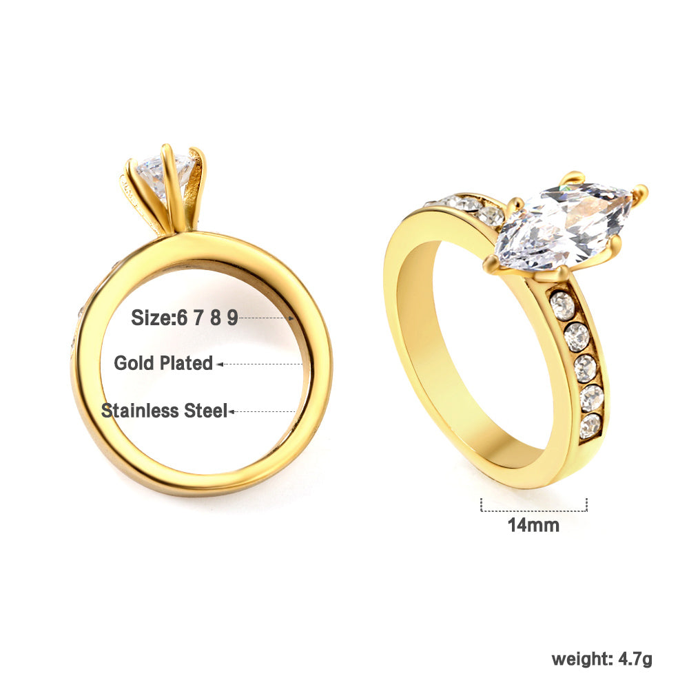 Crystal Radiance Ring