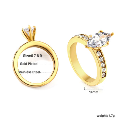 Crystal Radiance Ring