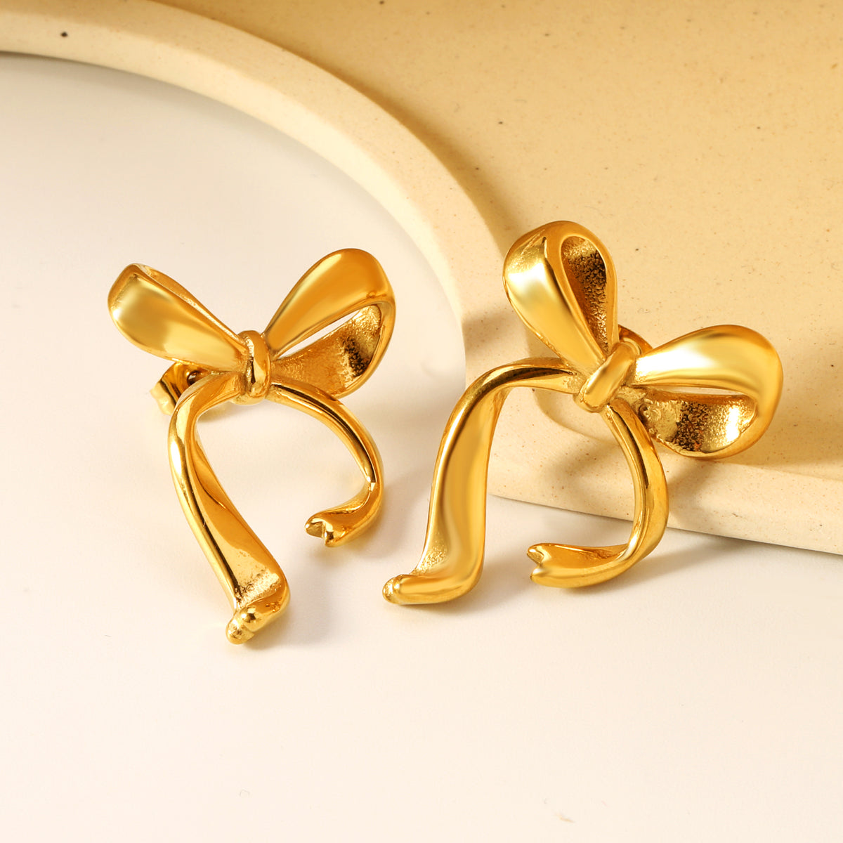 Elegant Bow Earrings