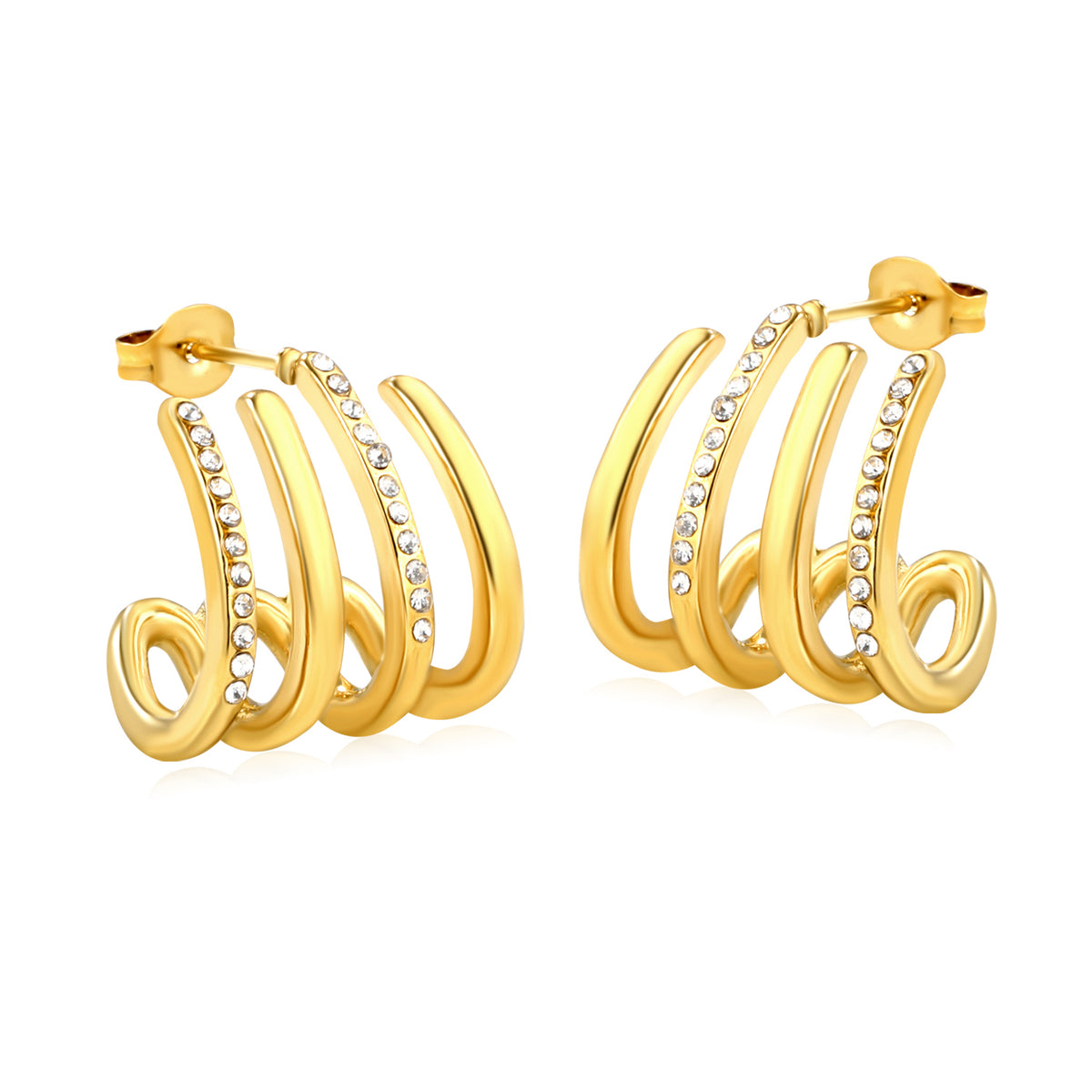 Contour Cascade Hoops