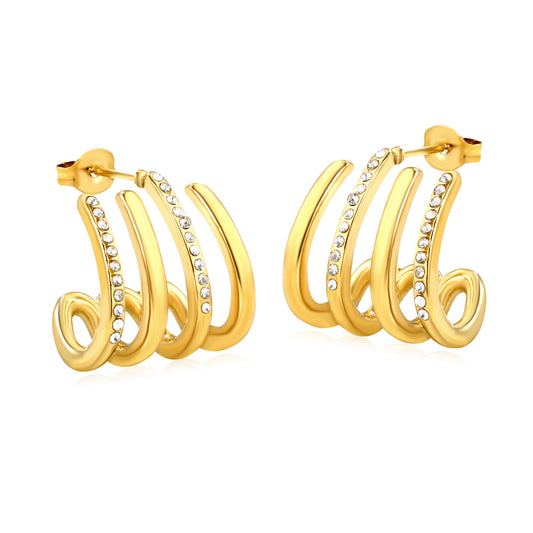 Contour Cascade Hoops