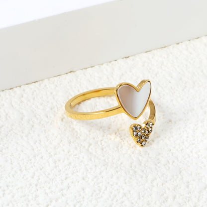 Heart Duet Ring