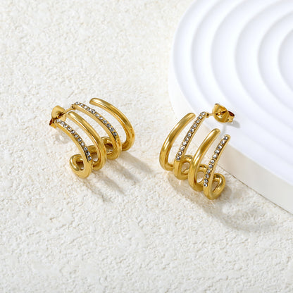 Contour Cascade Hoops