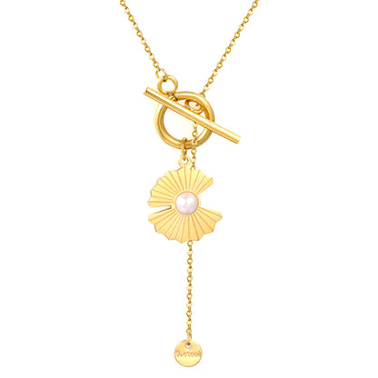 Ethereal Charm Drop Necklace