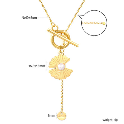 Ethereal Charm Drop Necklace