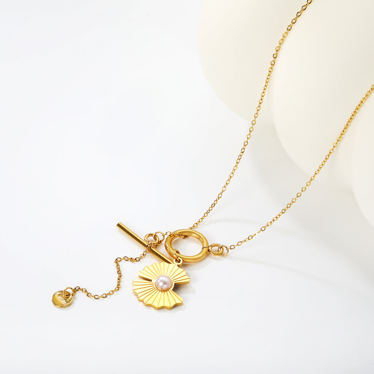 Ethereal Charm Drop Necklace