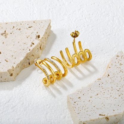 Contour Cascade Hoops