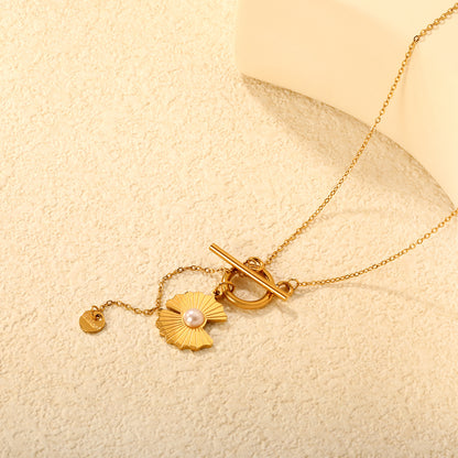 Ethereal Charm Drop Necklace