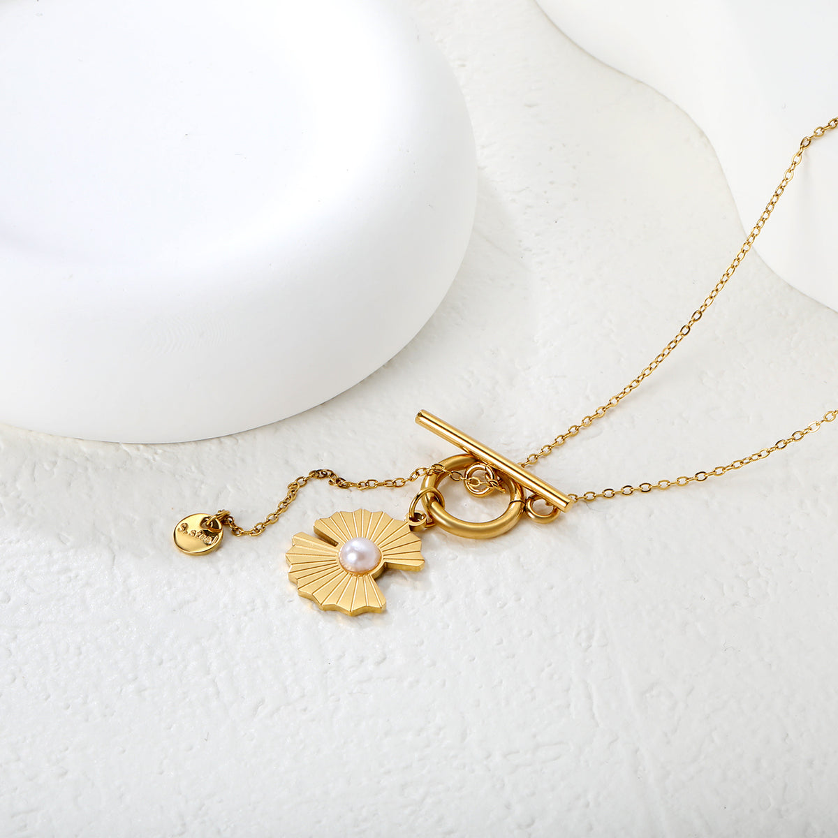 Ethereal Charm Drop Necklace