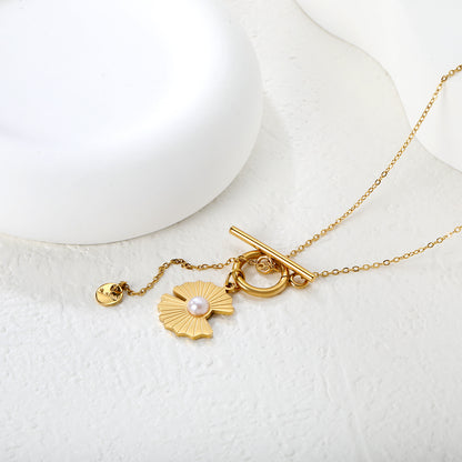 Ethereal Charm Drop Necklace