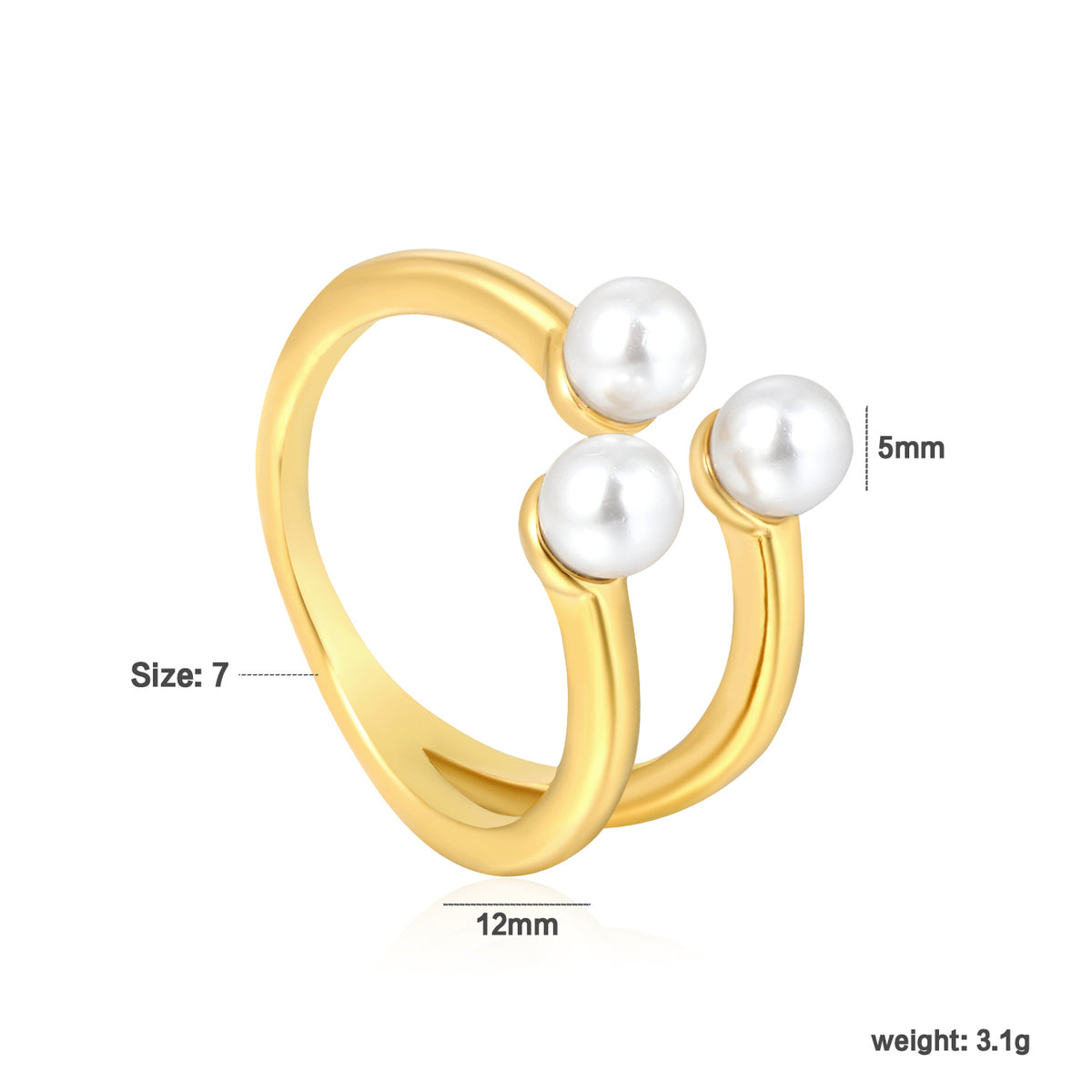 Pearl Poise Ring