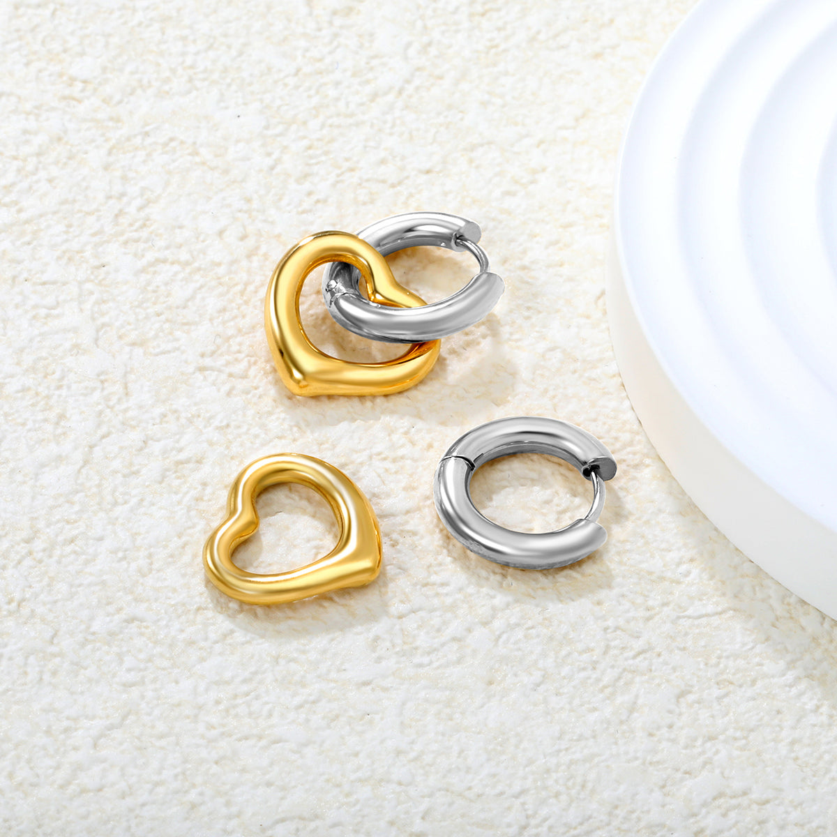 Circle of Love Earrings