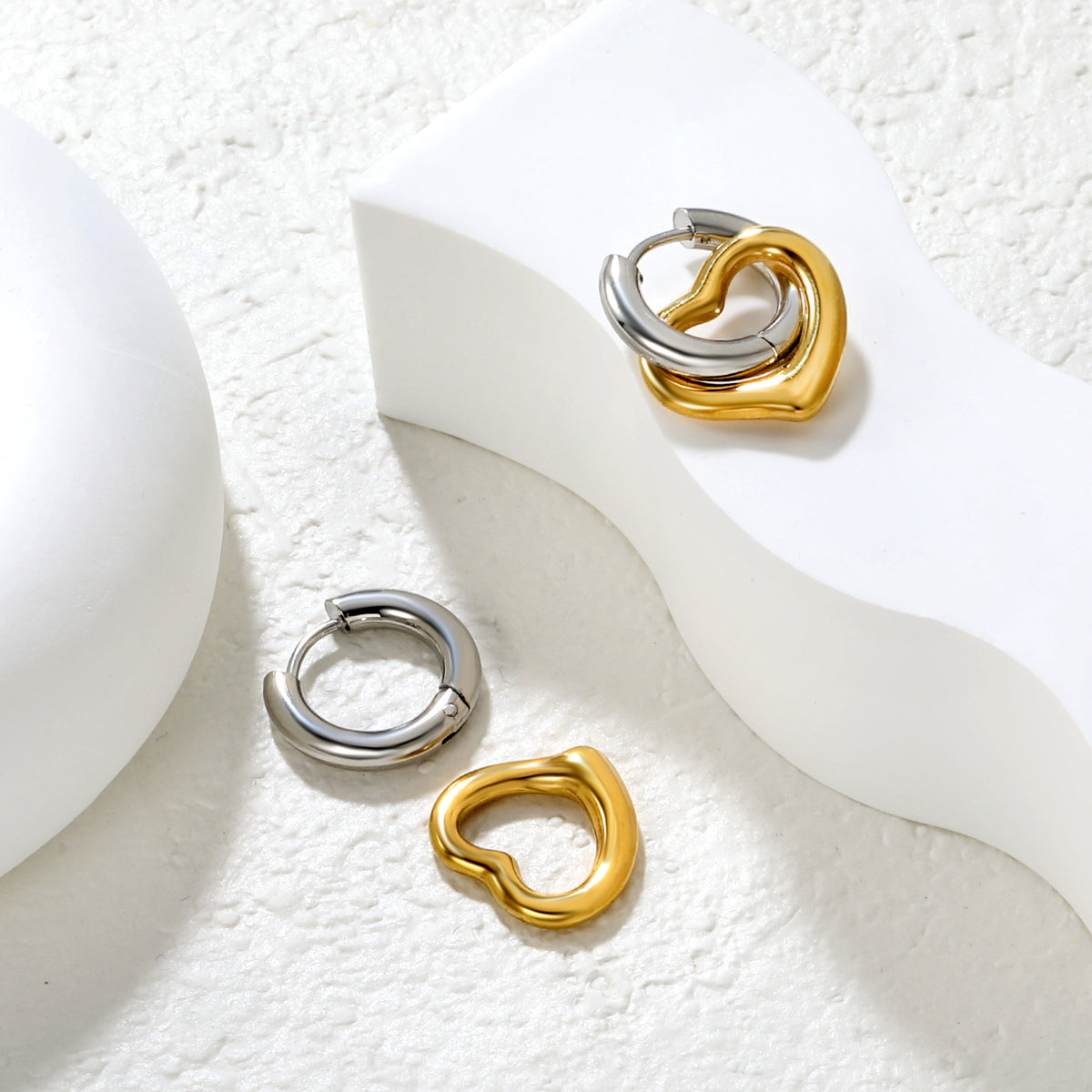 Circle of Love Earrings