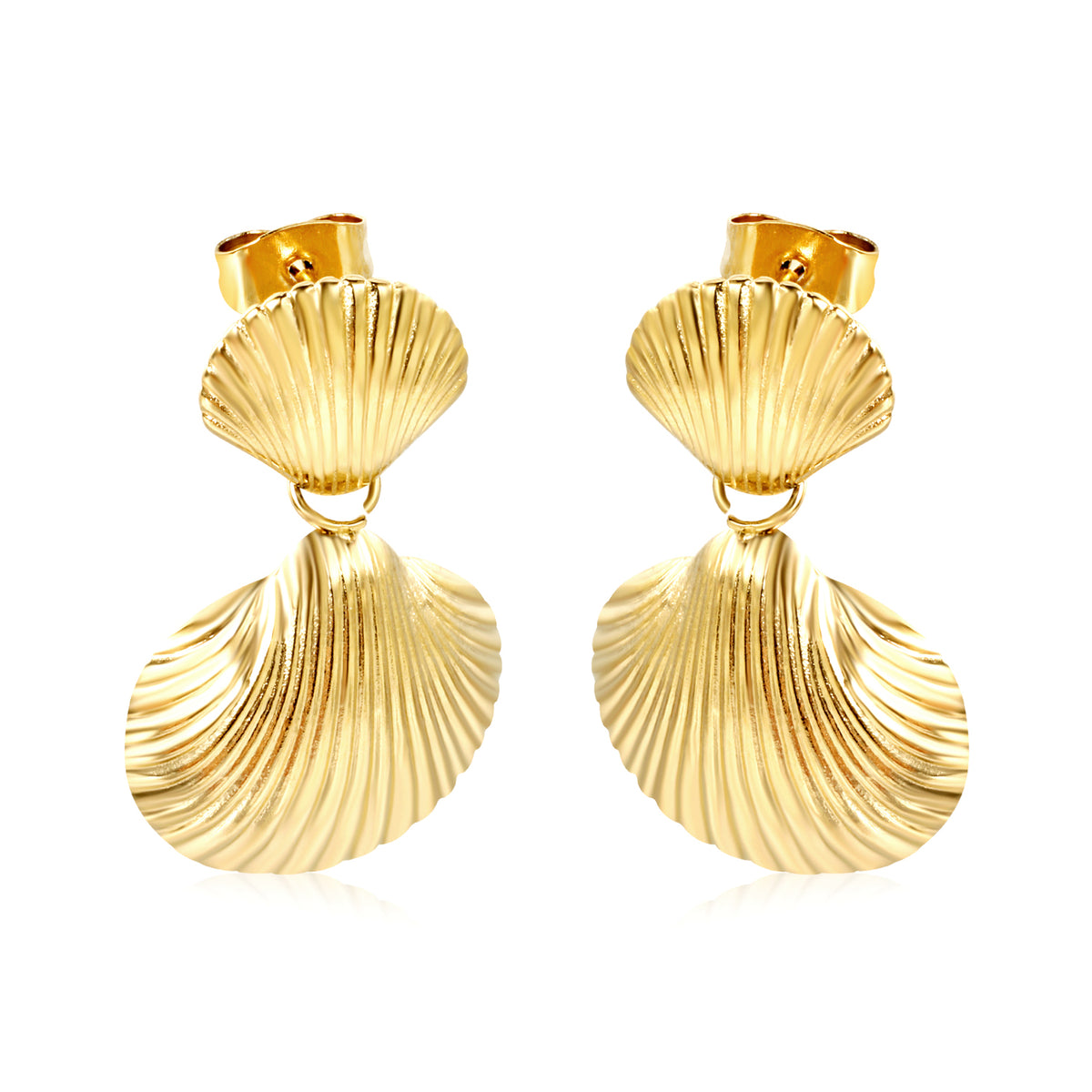 Sunkissed Shell Earrings