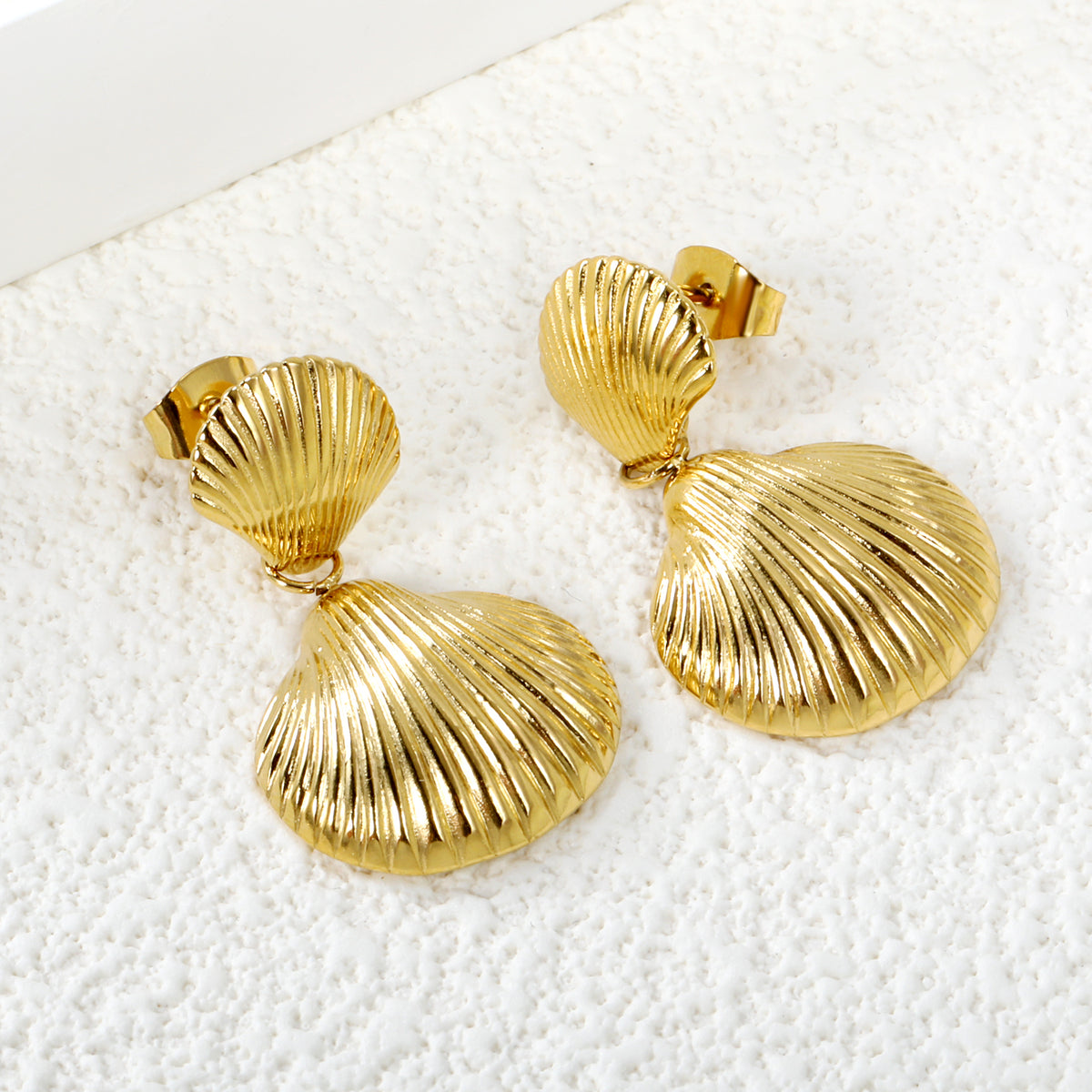 Sunkissed Shell Earrings