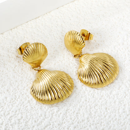 Sunkissed Shell Earrings