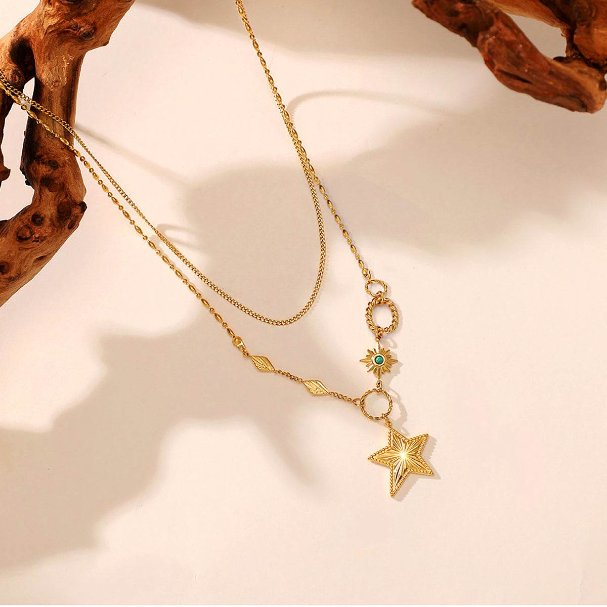 Celestial Charm Layer Necklace
