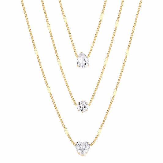 Crystal Cascade Necklace