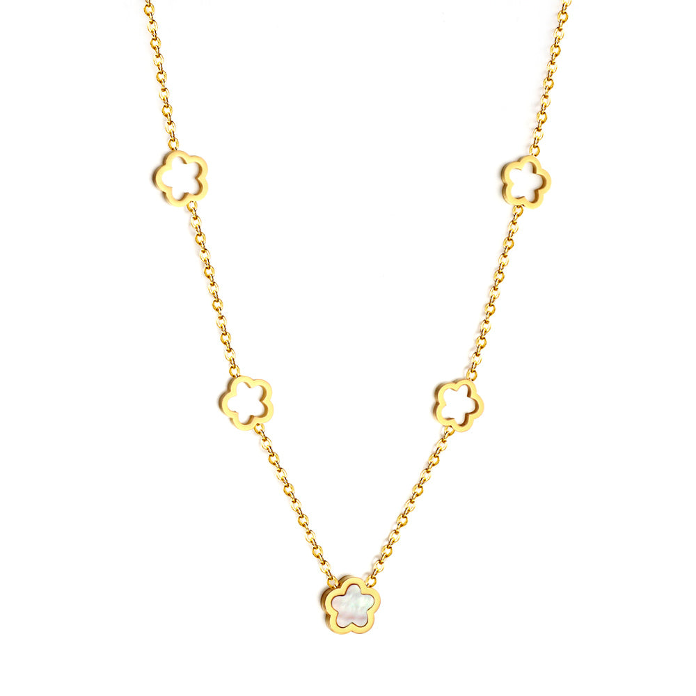 Dainty Floral Grace Necklace