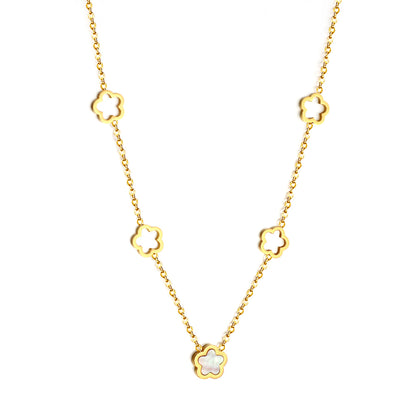 Dainty Floral Grace Necklace