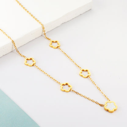 Dainty Floral Grace Necklace