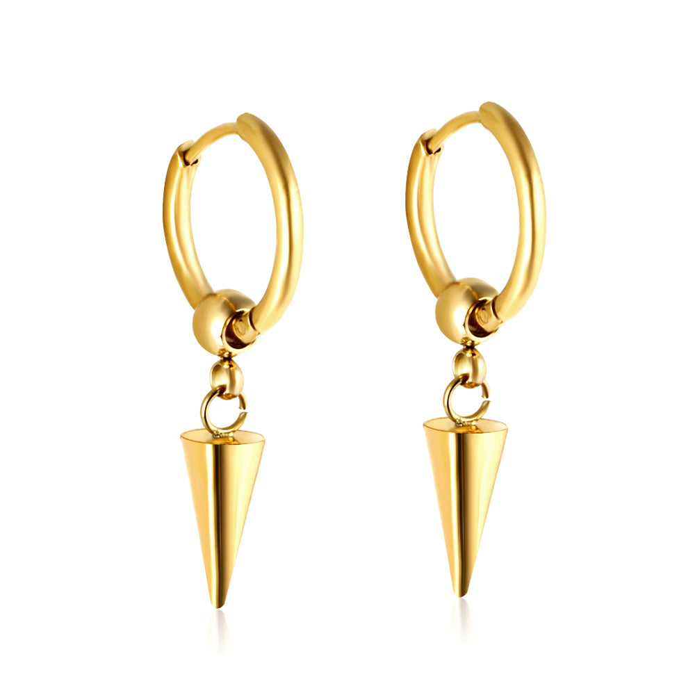 Angular Muse Drop Earrings
