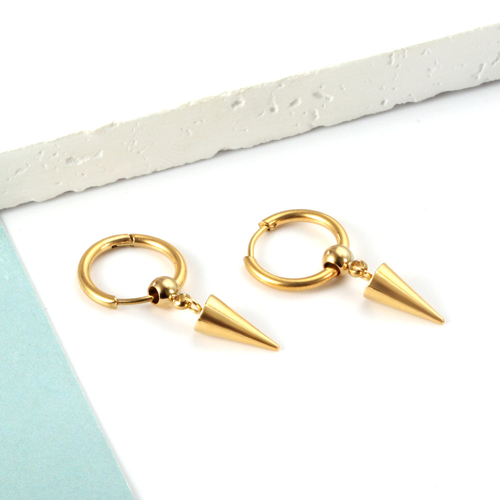Angular Muse Drop Earrings