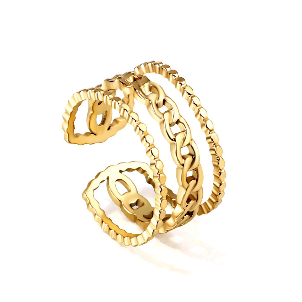 Trinity Sculpted Ring