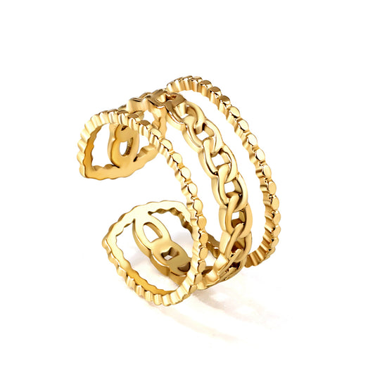 Trinity Sculpted Ring