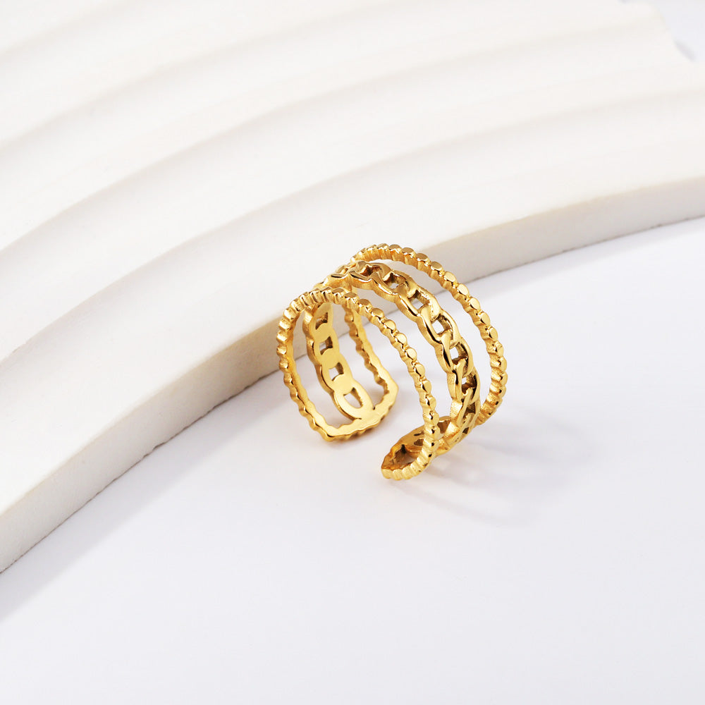 Trinity Sculpted Ring