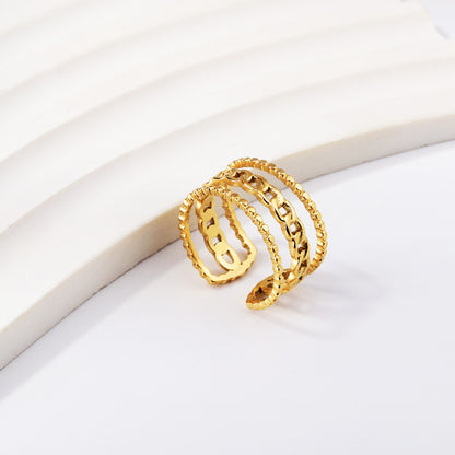 Trinity Sculpted Ring