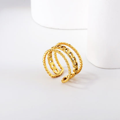Trinity Sculpted Ring