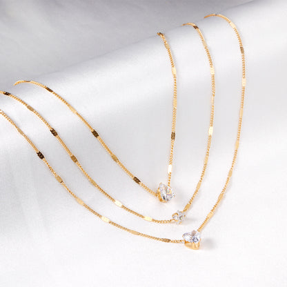 Crystal Cascade Necklace