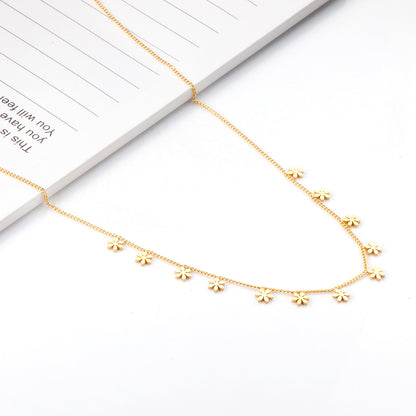 Dainty Floral Necklace
