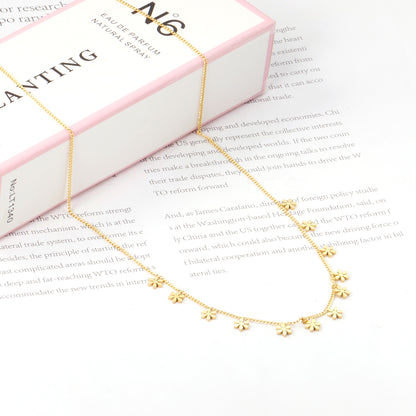 Dainty Floral Necklace