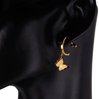 Pearlwing Asymmetry Earrings