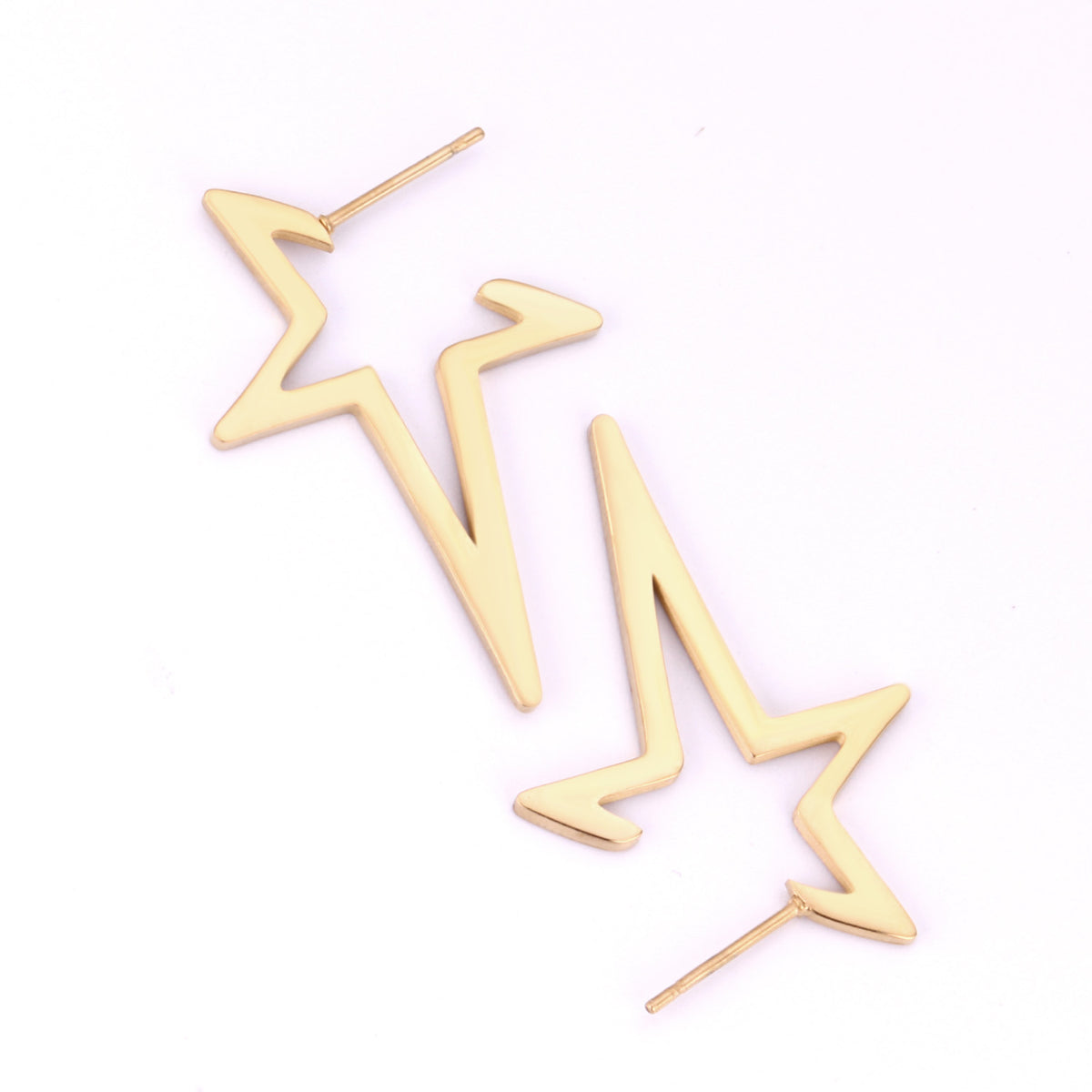Golden Stellar Earrings
