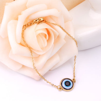 Dainty Evil Eye Bracelet